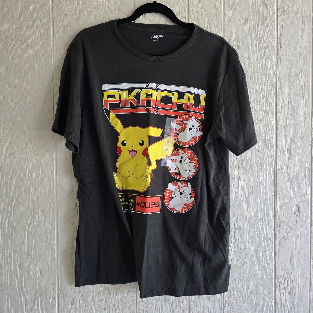 NWT Old Navy Pikachu Shirt Sz XL